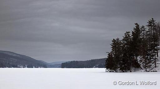 Frozen Lake Meech_12905-6.jpg - Photographed near Chelsea, Quebec, Canada.